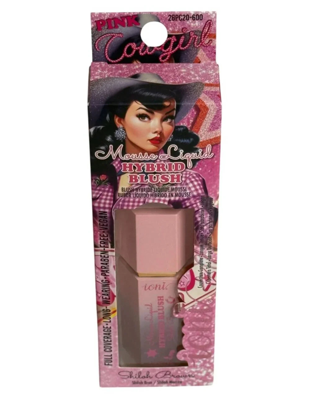 Ioni Pink Cowgirl Liquid Blush Shiloh Brown Mousse Hybrid